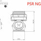 PSR NEW GENERATION WASTEGATE 38mm Dual V Band External Wastegate