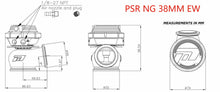 Load image into Gallery viewer, PSR NEW GENERATION WASTEGATE 38mm Dual V Band External Wastegate
