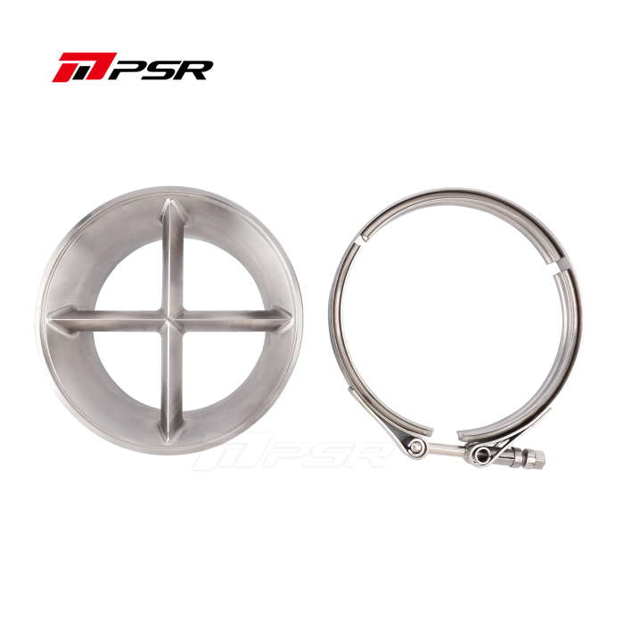 Pulsar PSR Stainless Steel Turbine Cross Guard Flange Clamp Kit for 8894G Turbos