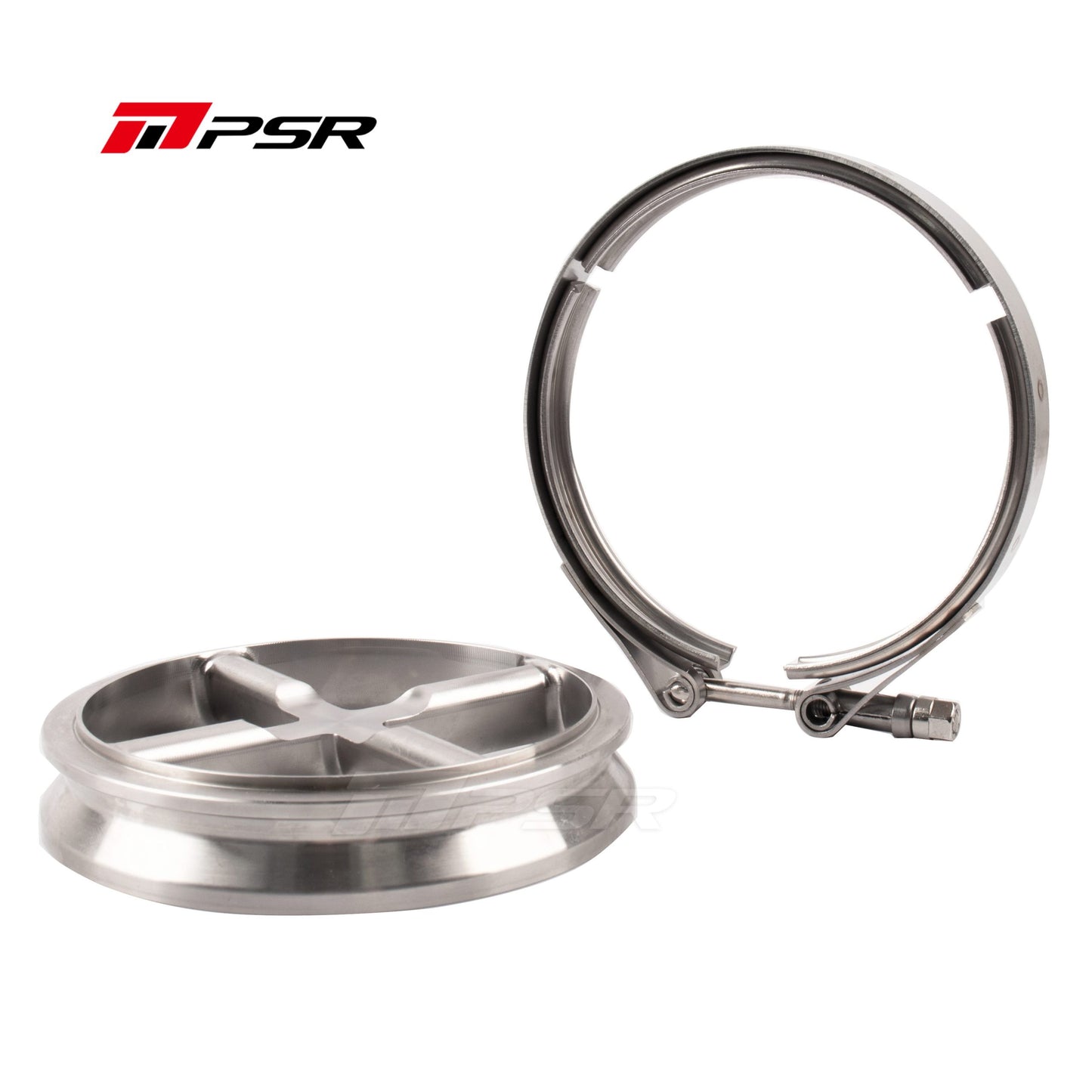 PSR Stainless Steel Turbine Cross Guard Flange Clamp Kit for PRO88 PRO98 PRO106 Turbos