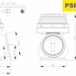 PSR NEW GENERATION WASTEGATE 60mm Vband External Wastegate