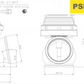 PSR NEW GENERATION WASTEGATE 50mm Vband External Wastegate